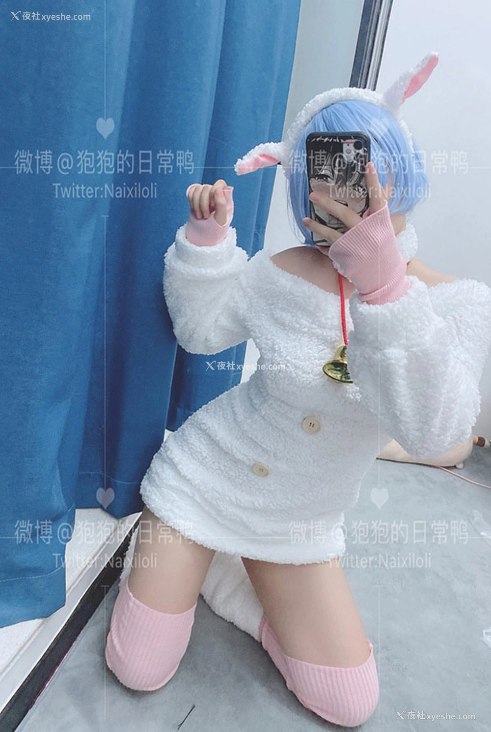 1P - 福利姬狍崽饭狍狍的日常鸭 绵羊福利图