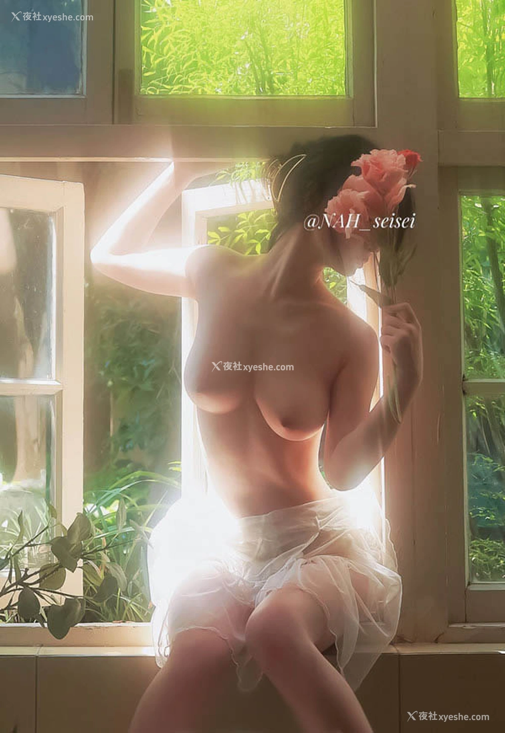 1P - 奶乎乎的美女私拍无圣光人体图集