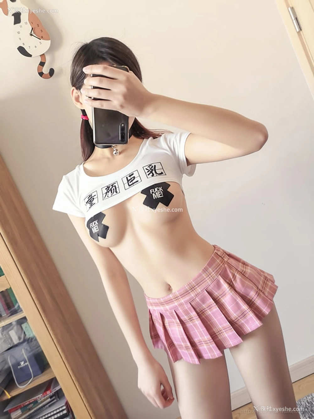 1P - 白虎福利姬Tsubaki童颜巨乳 包臀裙女教师
