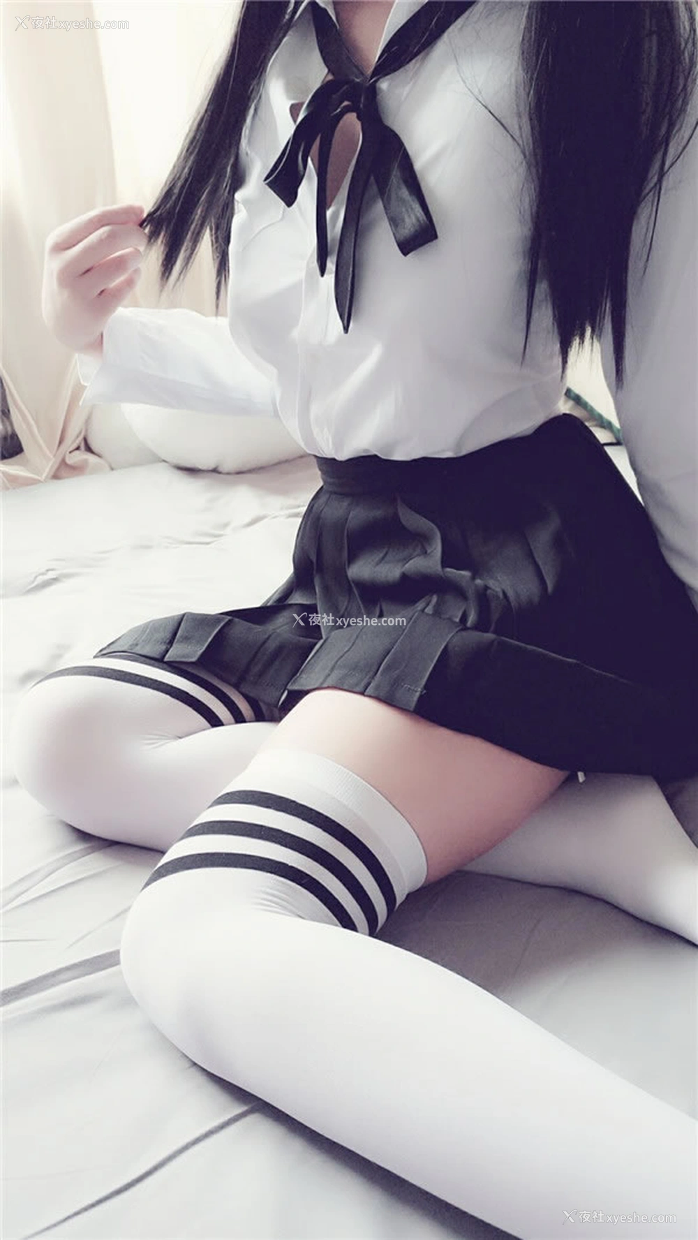 1P - 极品网红少女私人玩物之白丝水手服无圣光福利写真2