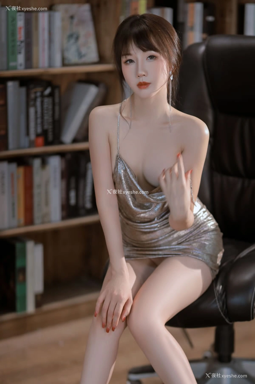 1P - 高颜值美女波酱居家小清新无圣光图集4