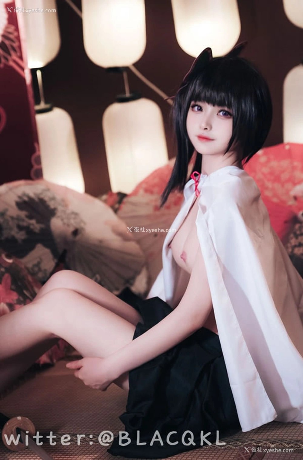 1P - 福利姬白莉爱吃巧克力 – 香奈乎