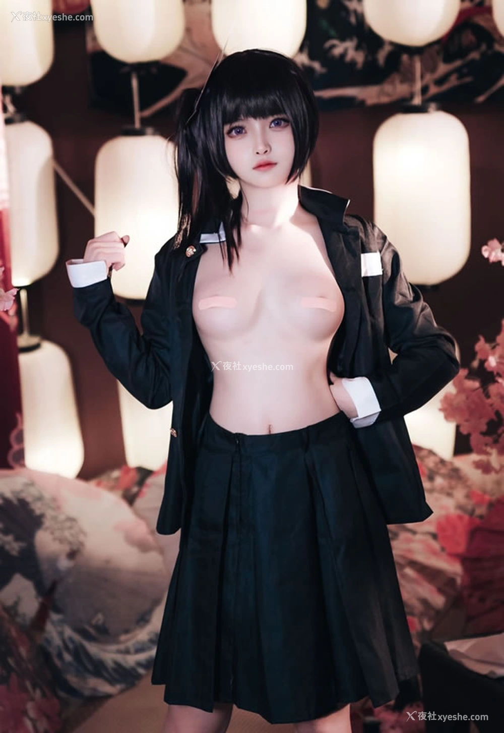 1P - 福利姬白莉爱吃巧克力 – 香奈乎