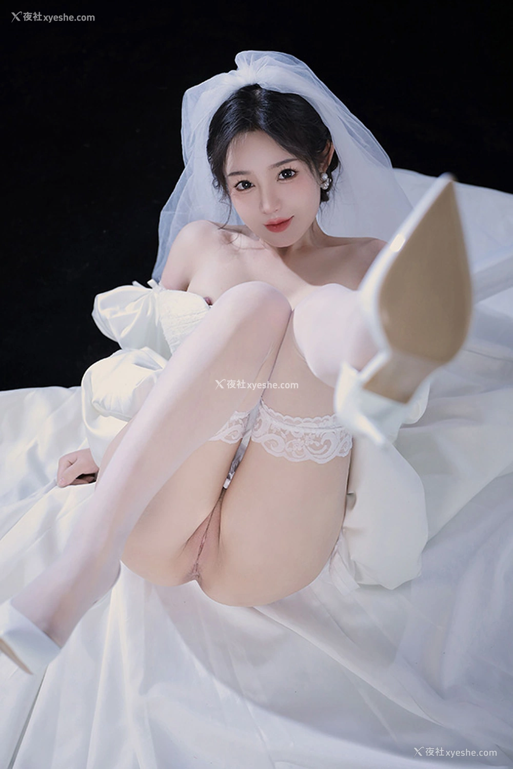 1P - 福利姬桃暖酱 婚纱礼服无圣光唯美图集2