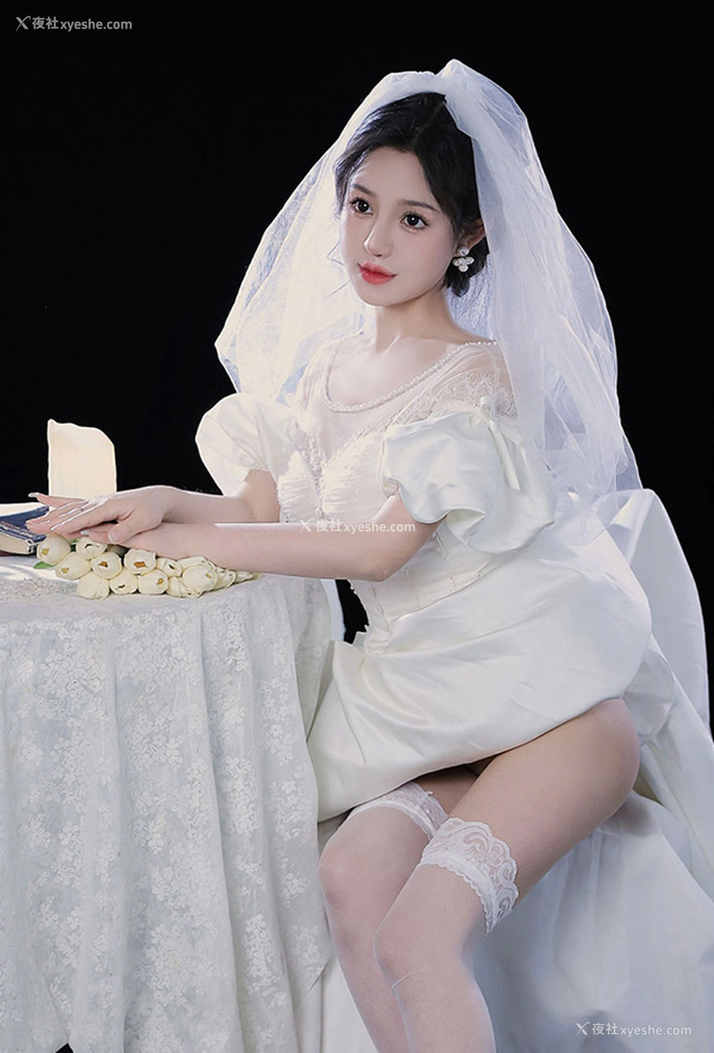 1P - 福利姬桃暖酱 婚纱礼服无圣光唯美图集2