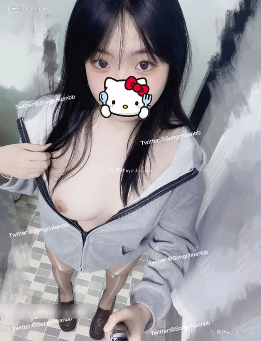 1P - 推特网红美女汌汌私拍尺度人体图集