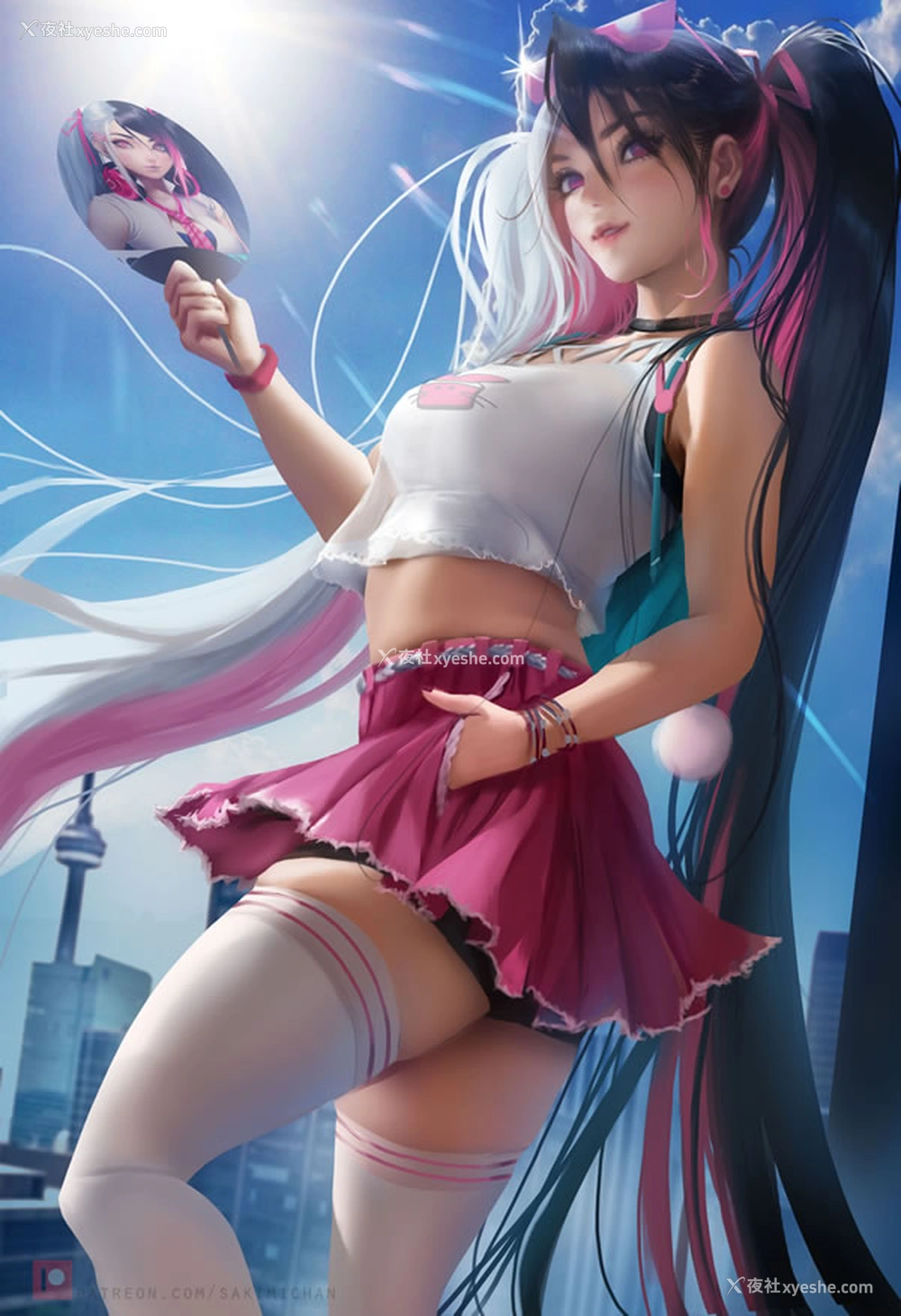 1P - 神级画师@Sakimi Chan 无圣光人体画作合集5