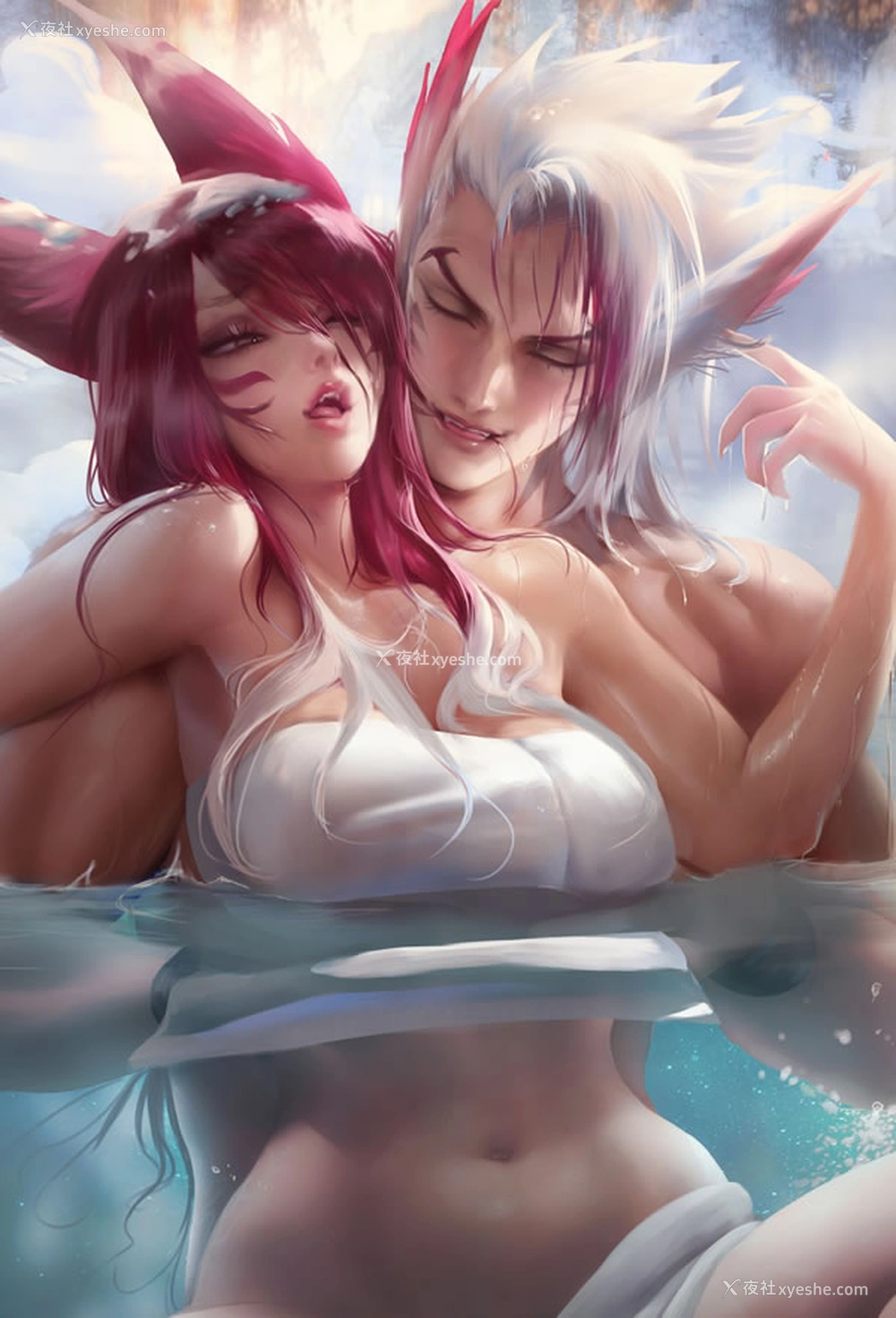 1P - 神级画师@Sakimi Chan 无圣光人体画作合集5