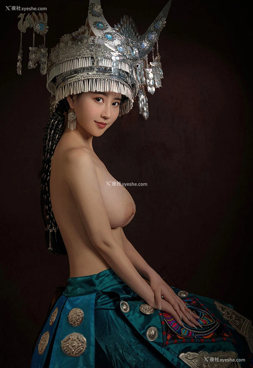 1P - 极品女神年年-苗疆少女无圣光唯美图集