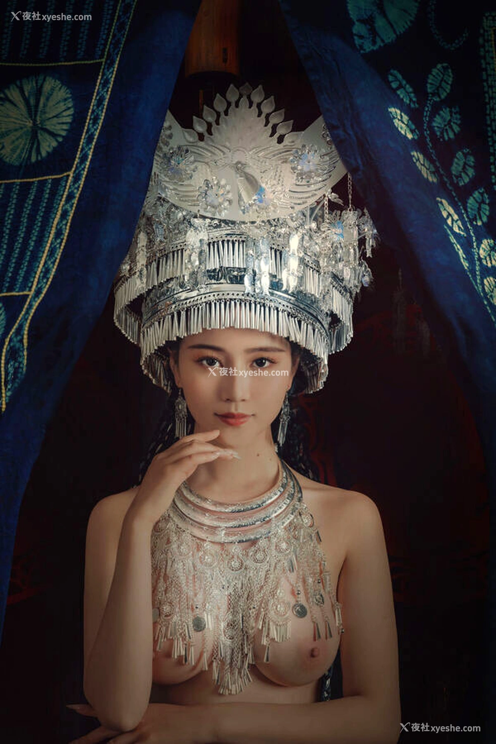 1P - 极品女神年年-苗疆少女无圣光唯美图集