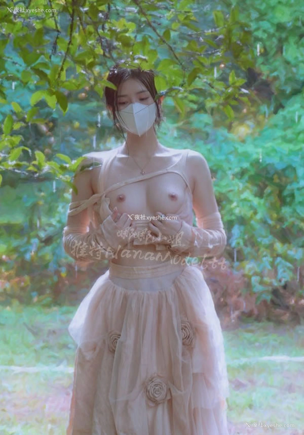 1P - 美丽的娜娜小姐无圣光图集清新脱俗如仙女2