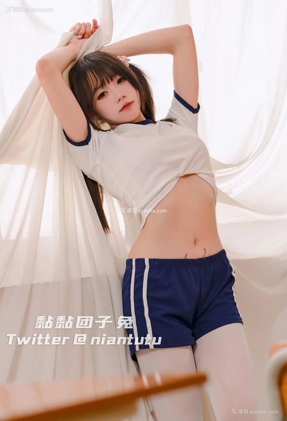 1P - 福利姬黏黏团子兔-特别授课无圣光图集
