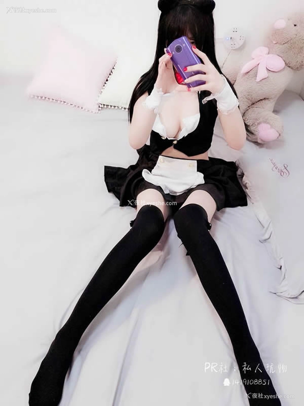 1P - PR社少女私人玩物爱牛奶的小黑猫无圣光套图