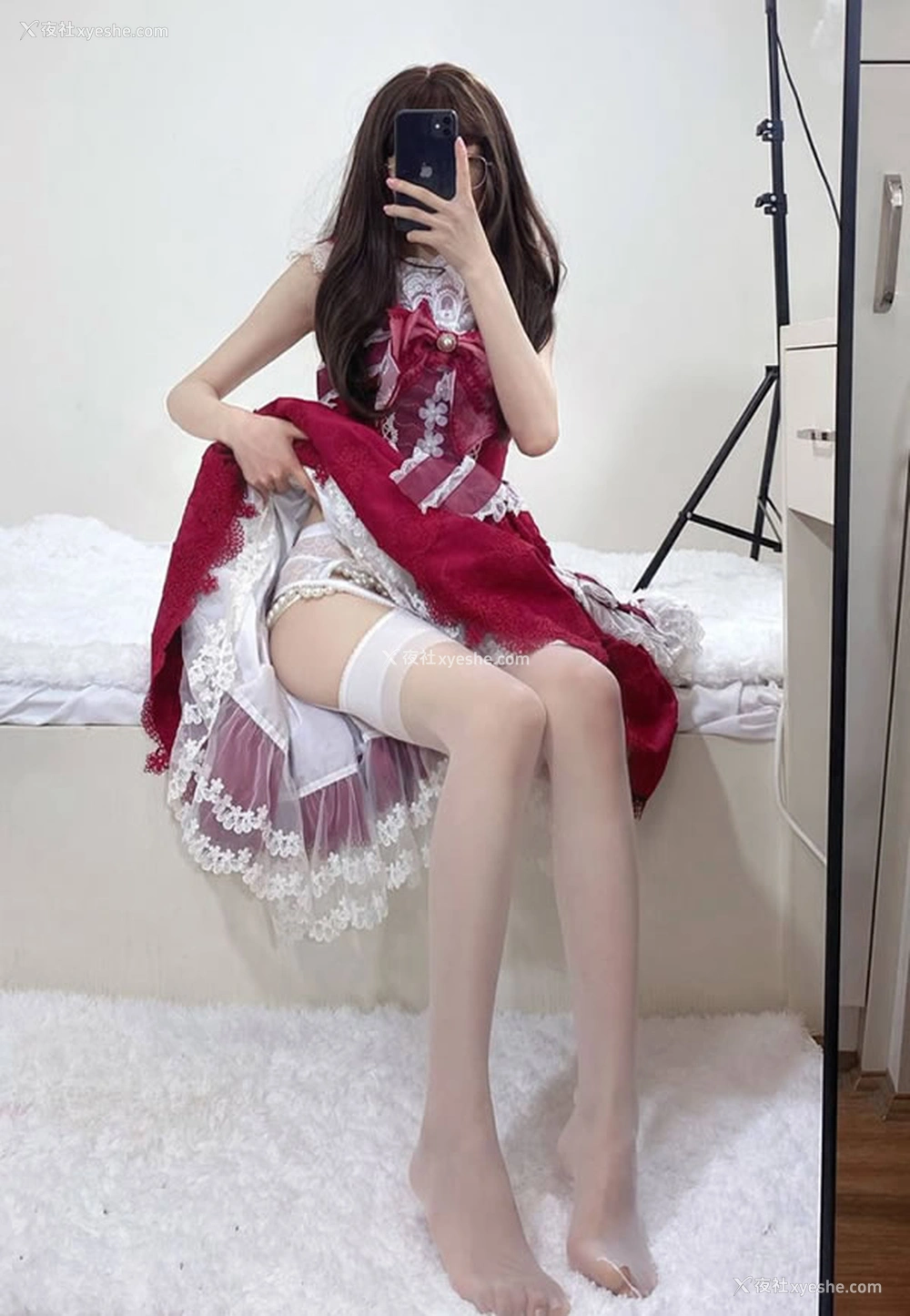 1P - 福利姬仙仙桃 – 花嫁洛丽塔