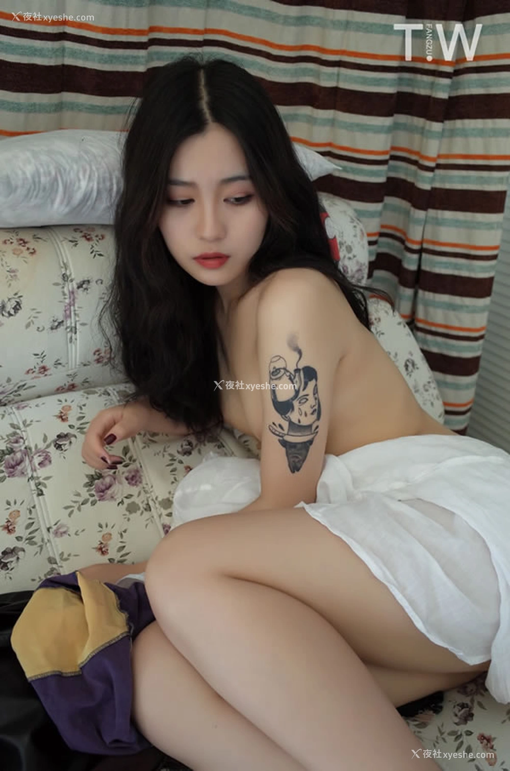 1P - 摄影师鳼岛TIAN WEN第018期无圣光人体