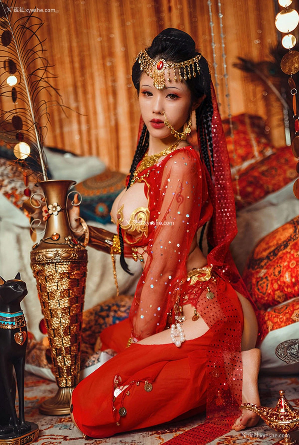 1P - 福利姬钛合金TiTi 塞上红鸾唯美视图
