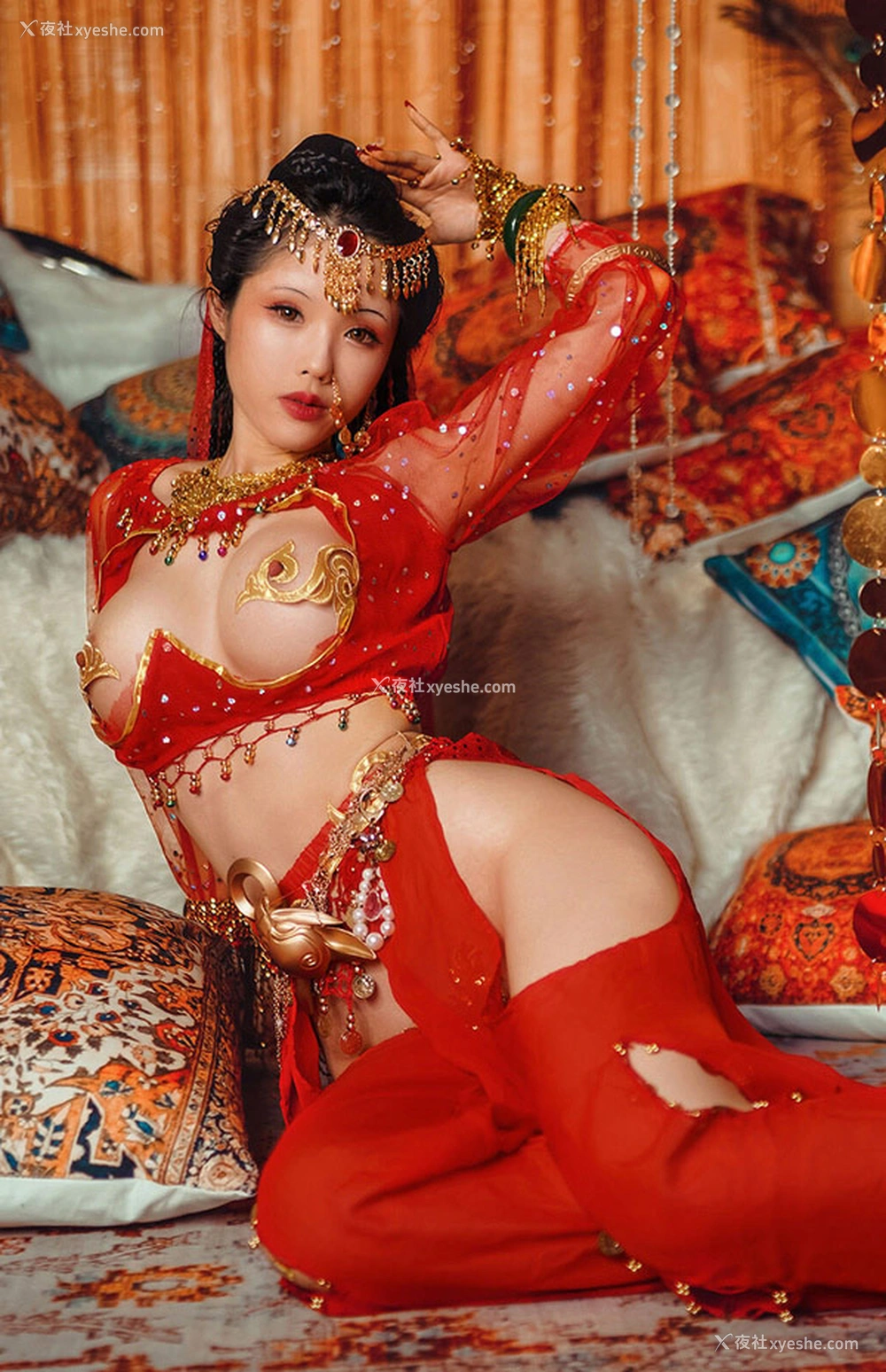 1P - 福利姬钛合金TiTi 塞上红鸾唯美视图