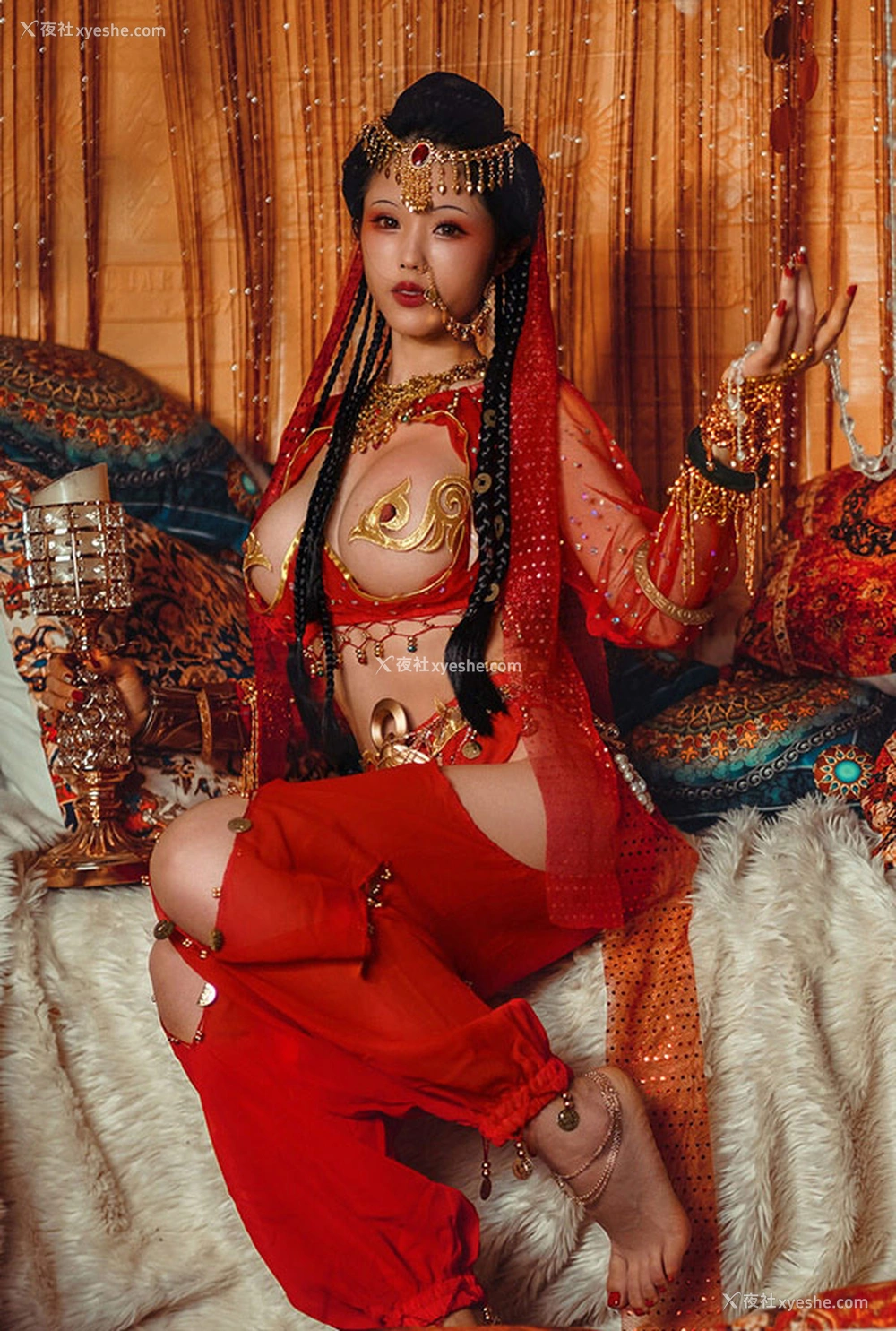 1P - 福利姬钛合金TiTi 塞上红鸾唯美视图