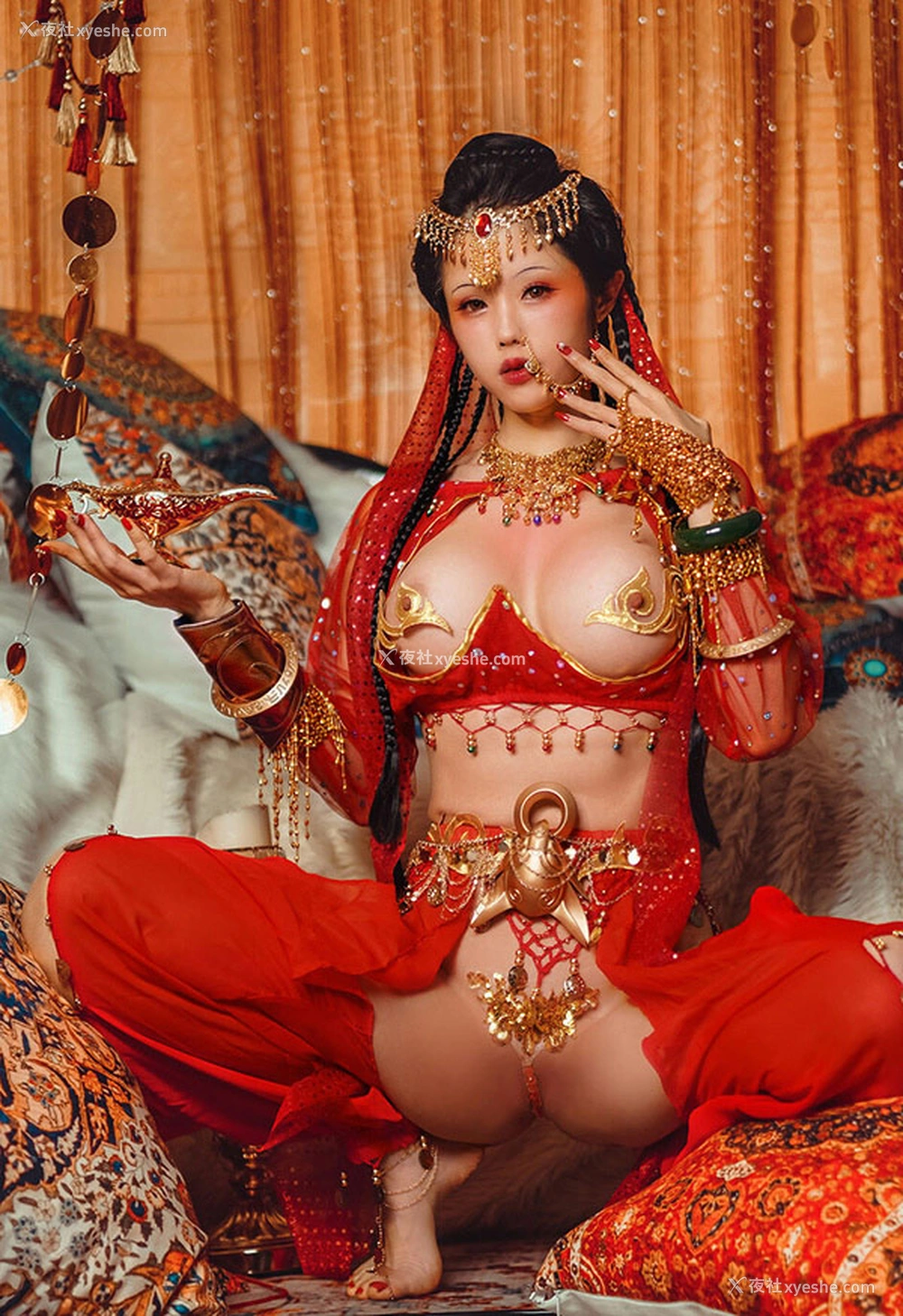 1P - 福利姬钛合金TiTi 塞上红鸾唯美视图