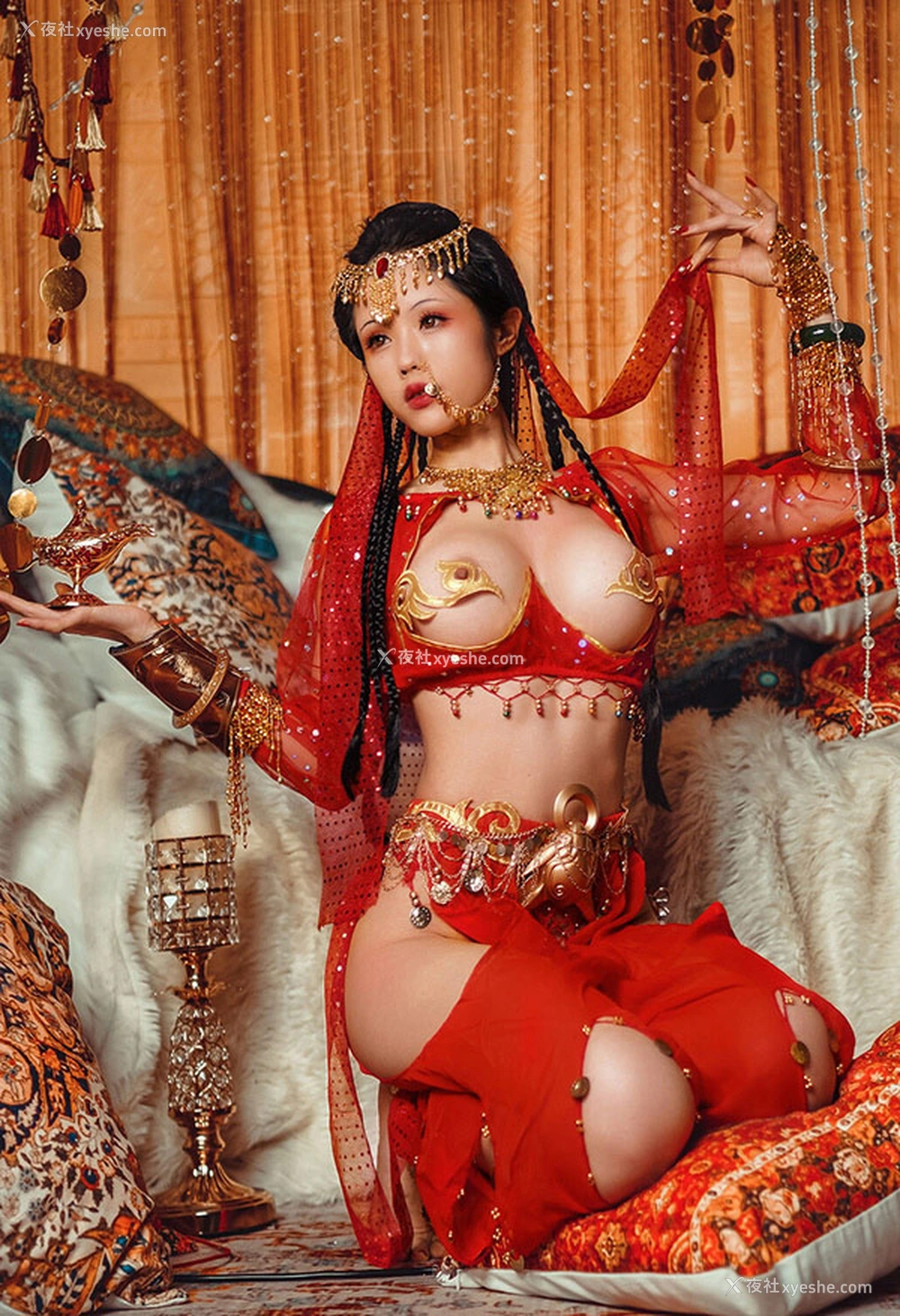 1P - 福利姬钛合金TiTi 塞上红鸾唯美视图