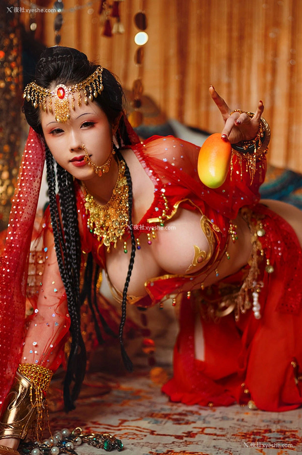 1P - 福利姬钛合金TiTi 塞上红鸾唯美视图