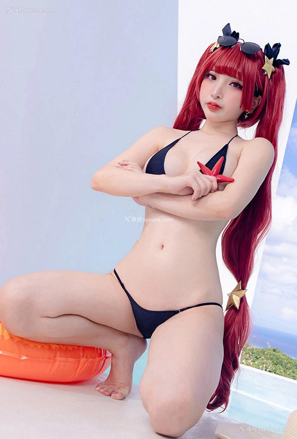 1P - 小丁Ding 檀香山泳衣 木崎无圣光合集