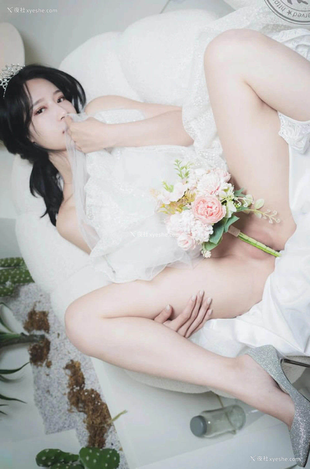 1P - 美丽的新娘Yeha娇滴滴无圣光图集