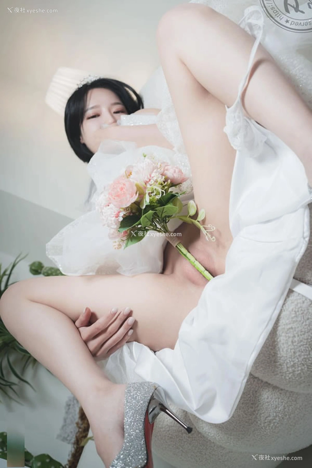 1P - 美丽的新娘Yeha娇滴滴无圣光图集
