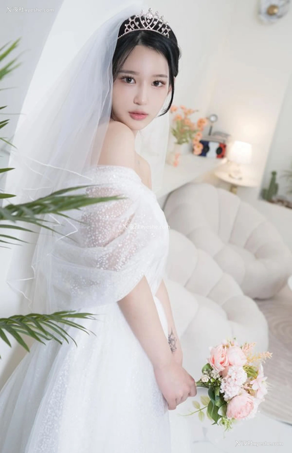 1P - 美丽的新娘Yeha娇滴滴无圣光图集