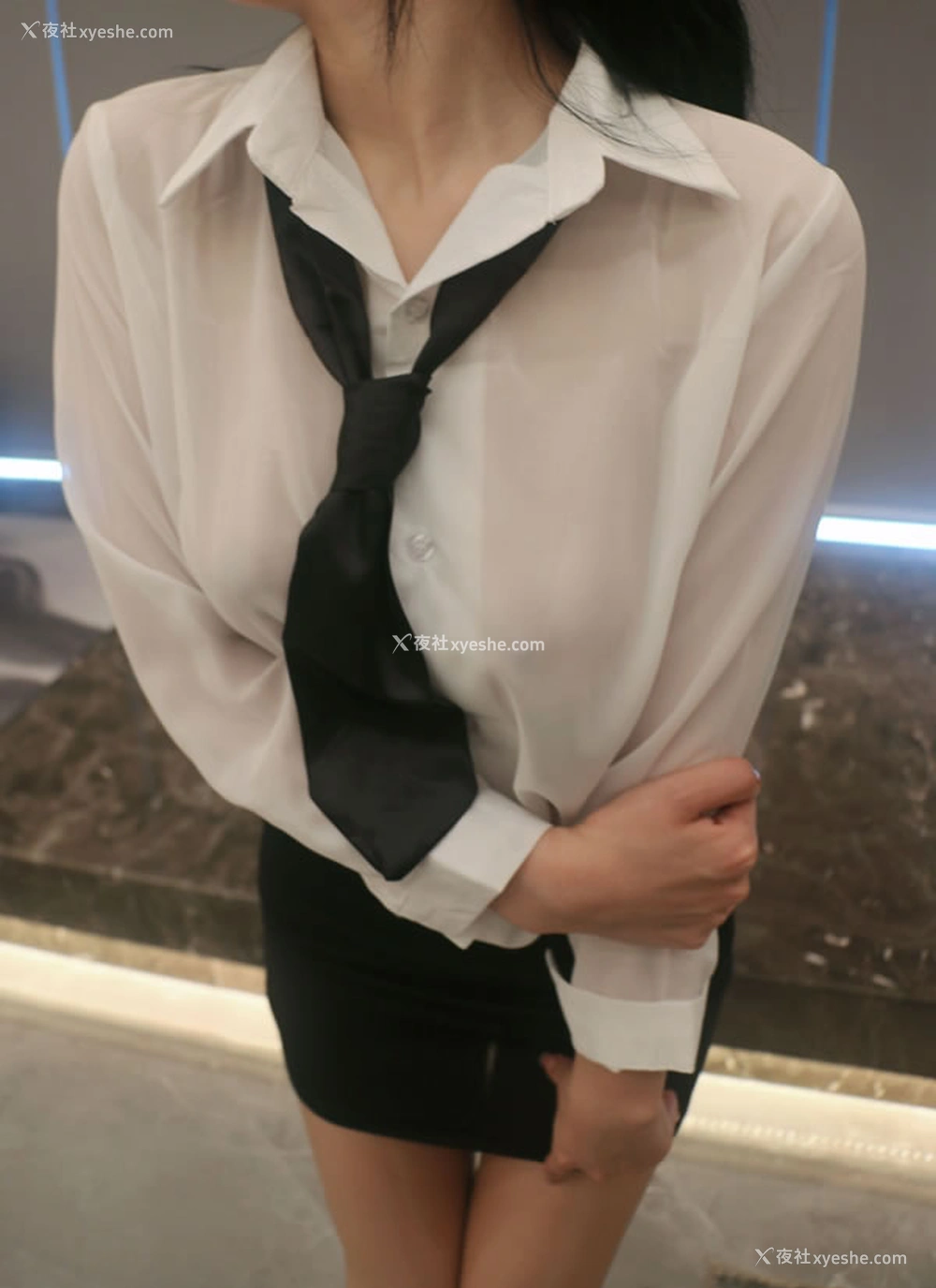 1P - 私人秘书小水酒店肉丝无圣光图集