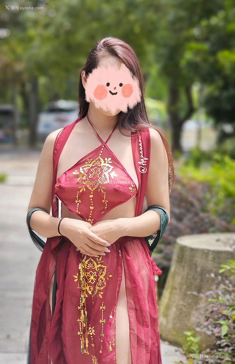 1P - 露出系网红@Aquauan 尺度私拍合集2
