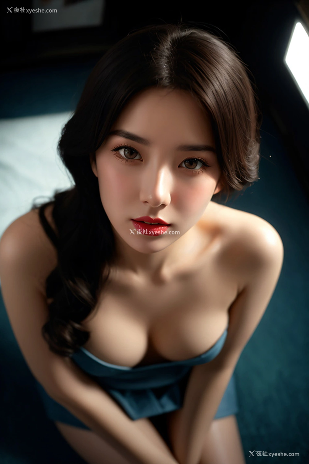 1P - 极品美女自画中来AI硬科技美女真假难分4