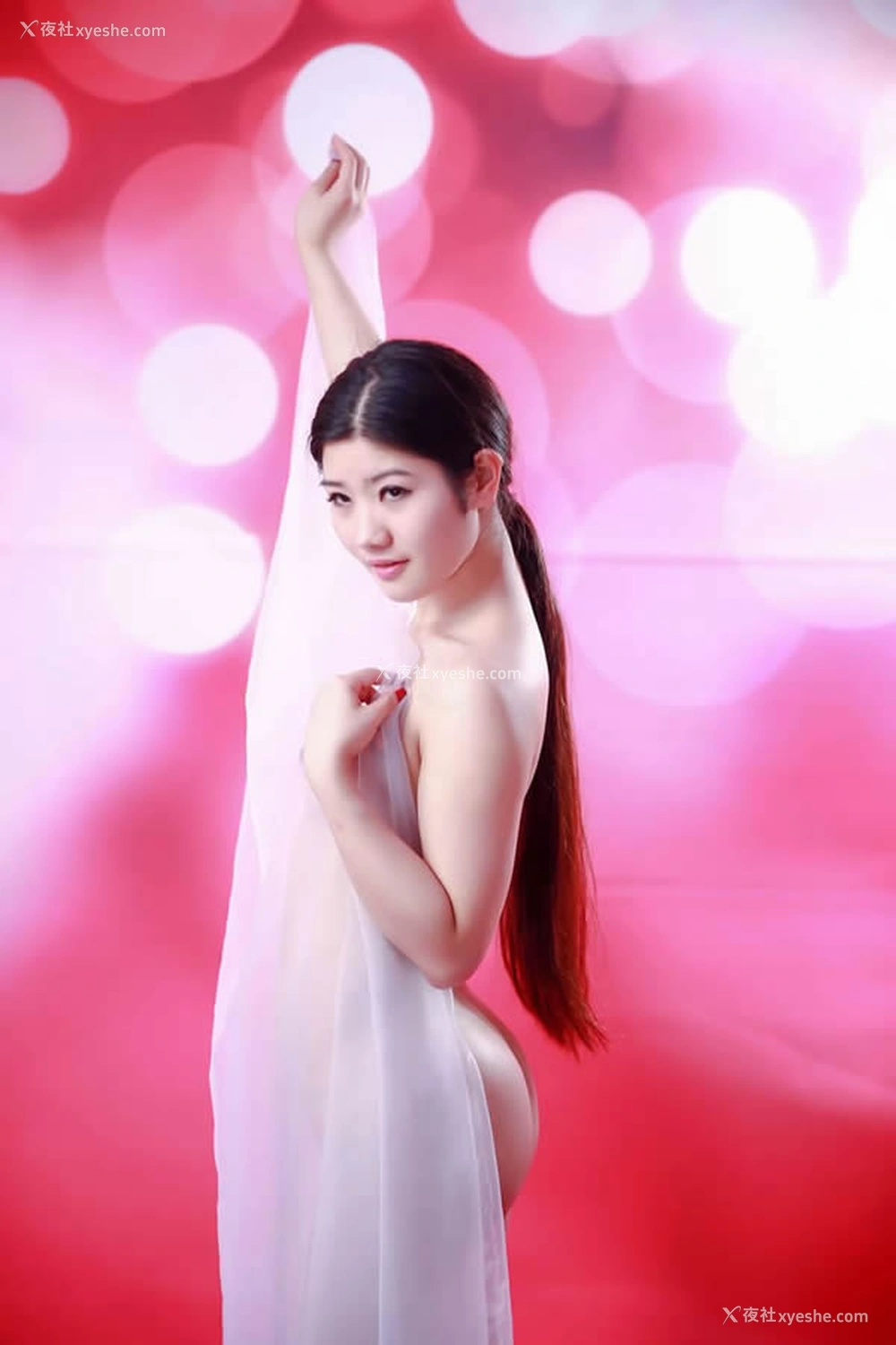 1P - 极品美模阿苗私拍无圣光粉红人体套图写真