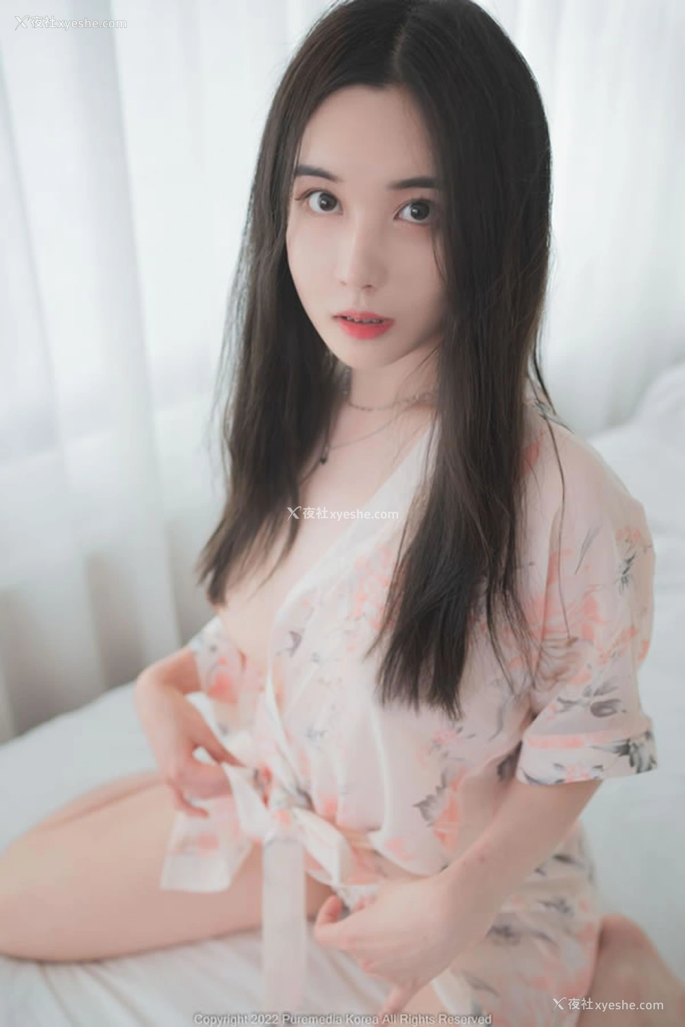 1P - 穿碎花睡衣的优雅美女Dohee无圣光图集