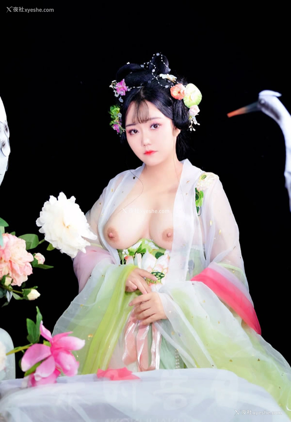 1P - 摄影师IES 未时告白古装无圣光唯美人体图集
