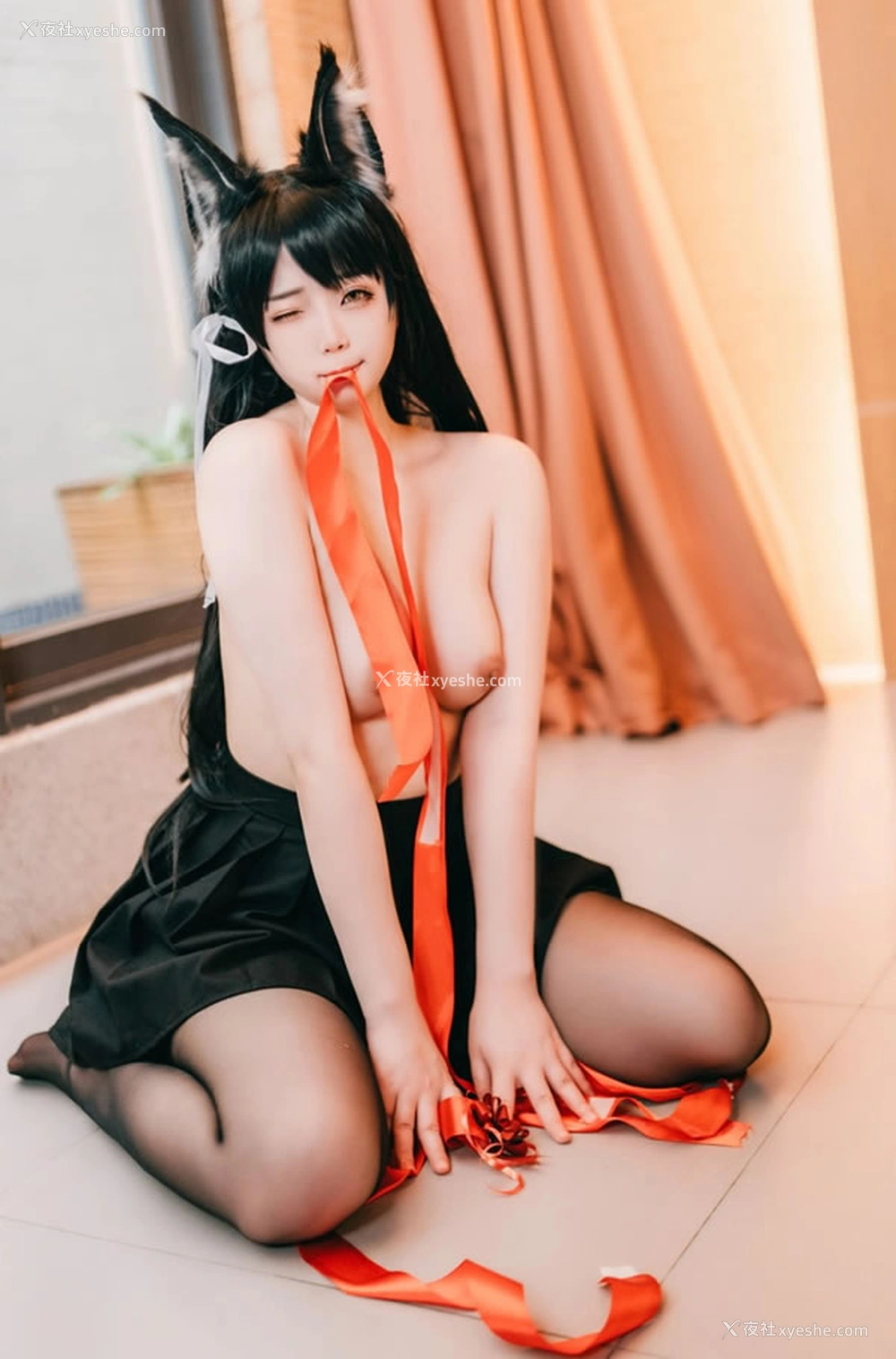 1P - 福利姬落落Raku – Love Atago无圣光图集