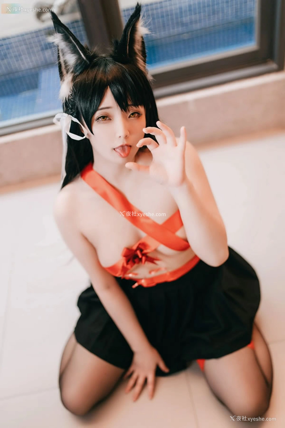 1P - 福利姬落落Raku – Love Atago无圣光图集