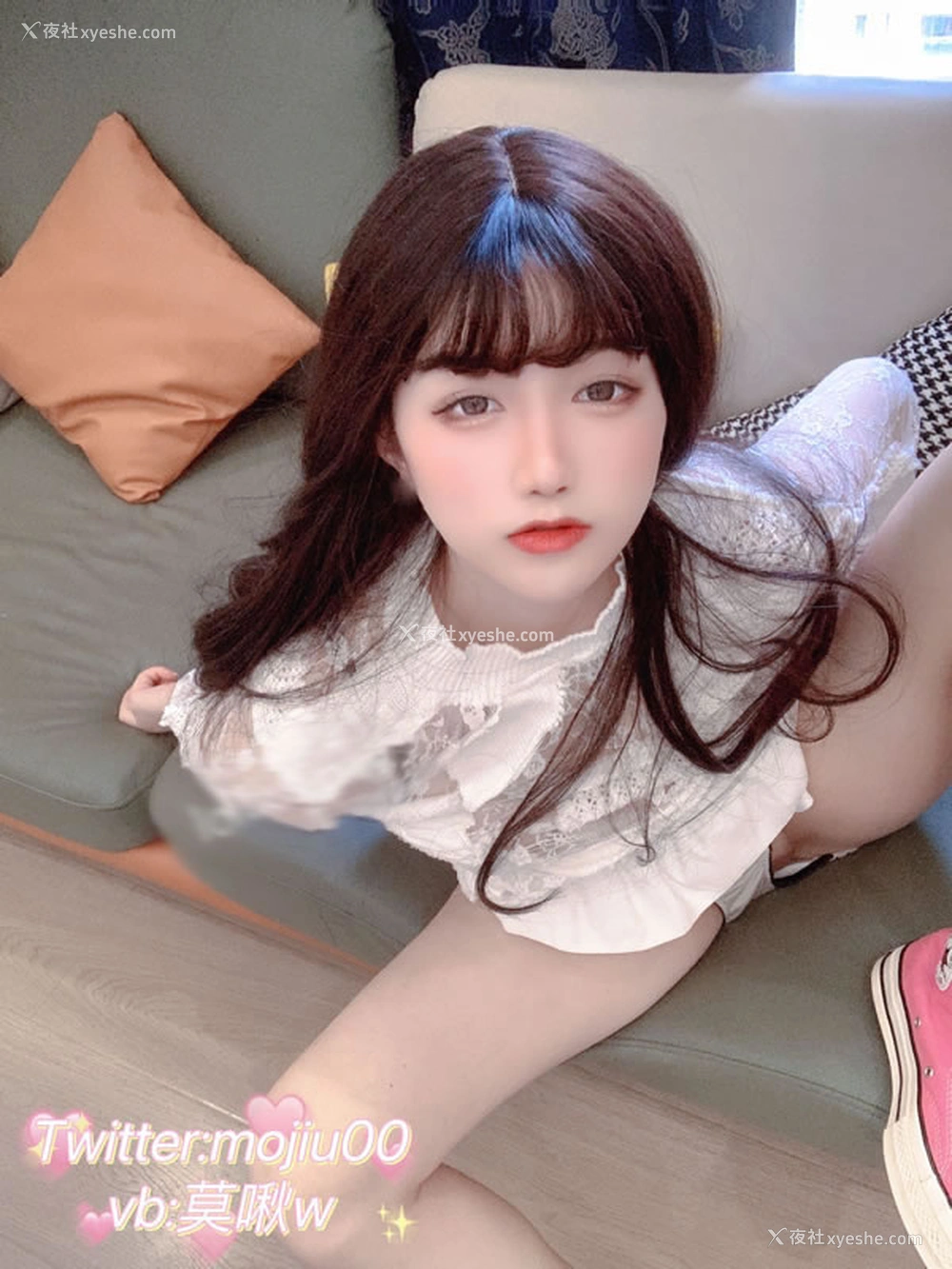 1P - 福利姬小青茗莫啾w – 纯欲毛衣
