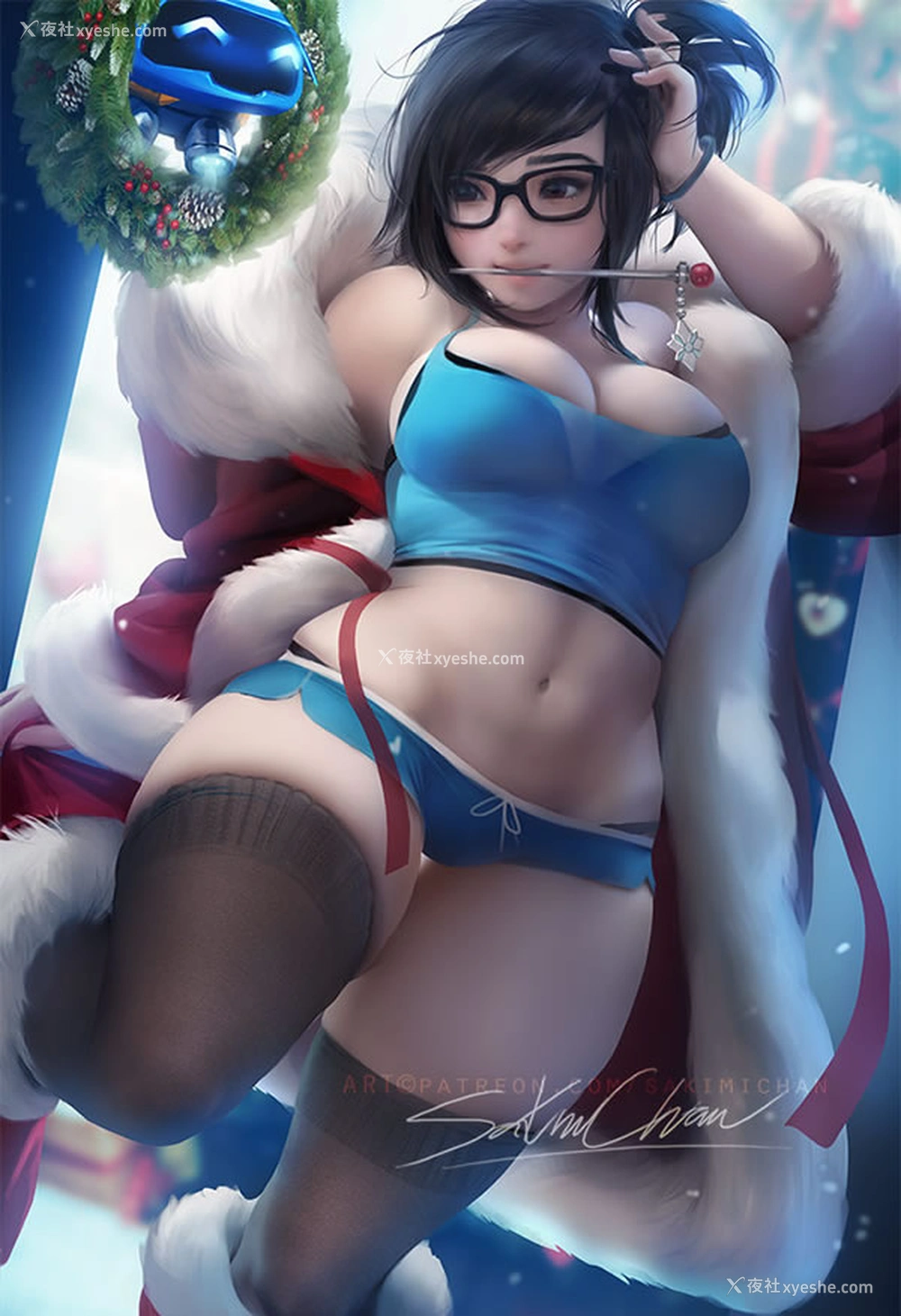 1P - 顶级画师Sakimichan的R18福利无圣光图包