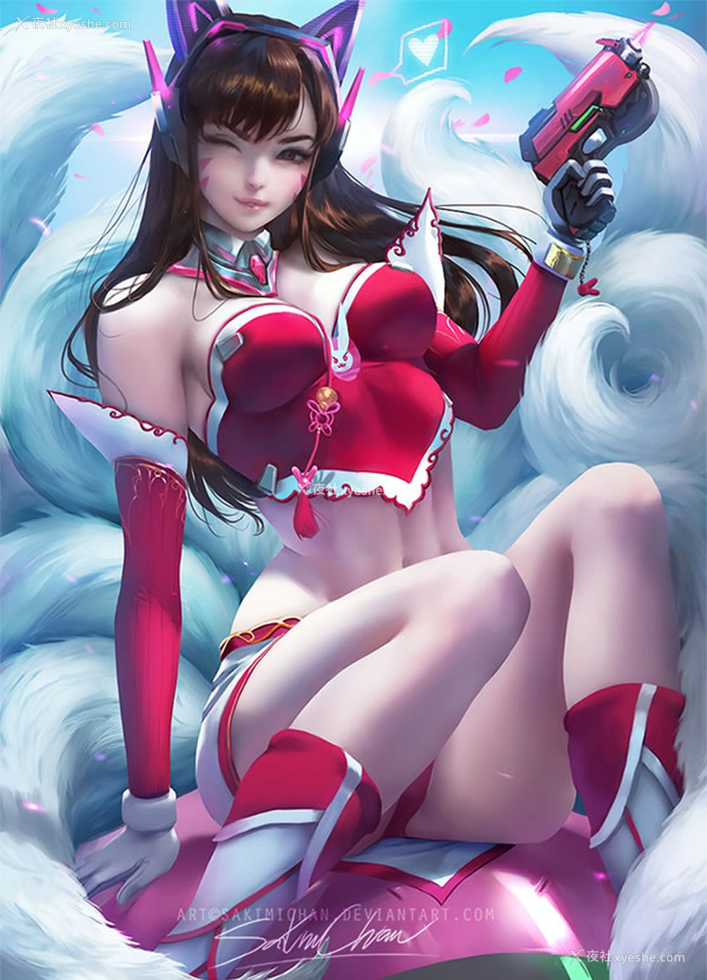 1P - 顶级画师Sakimichan的R18福利无圣光图包