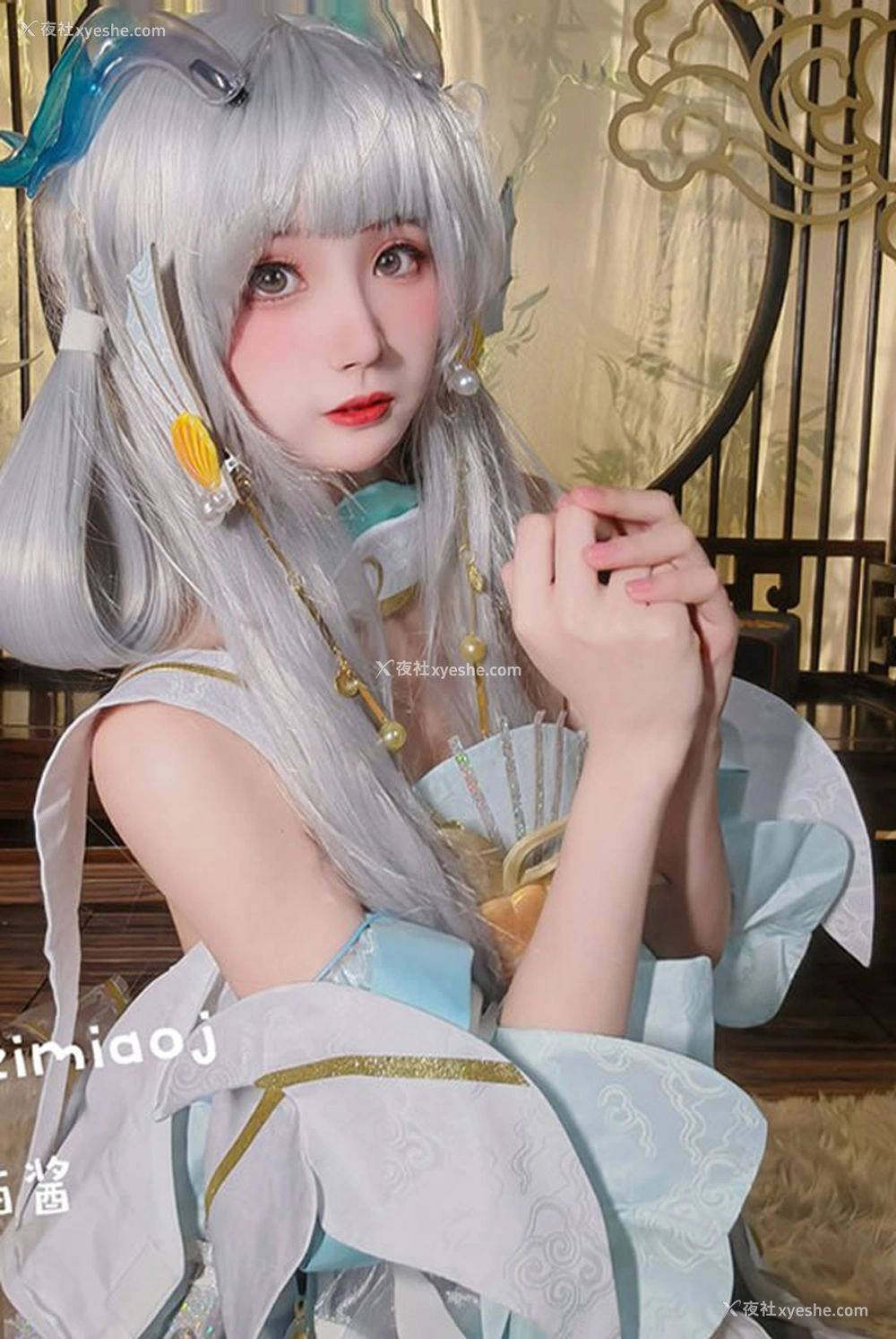 1P - 福利姬橙子喵酱西施 桃金娘无圣光图集