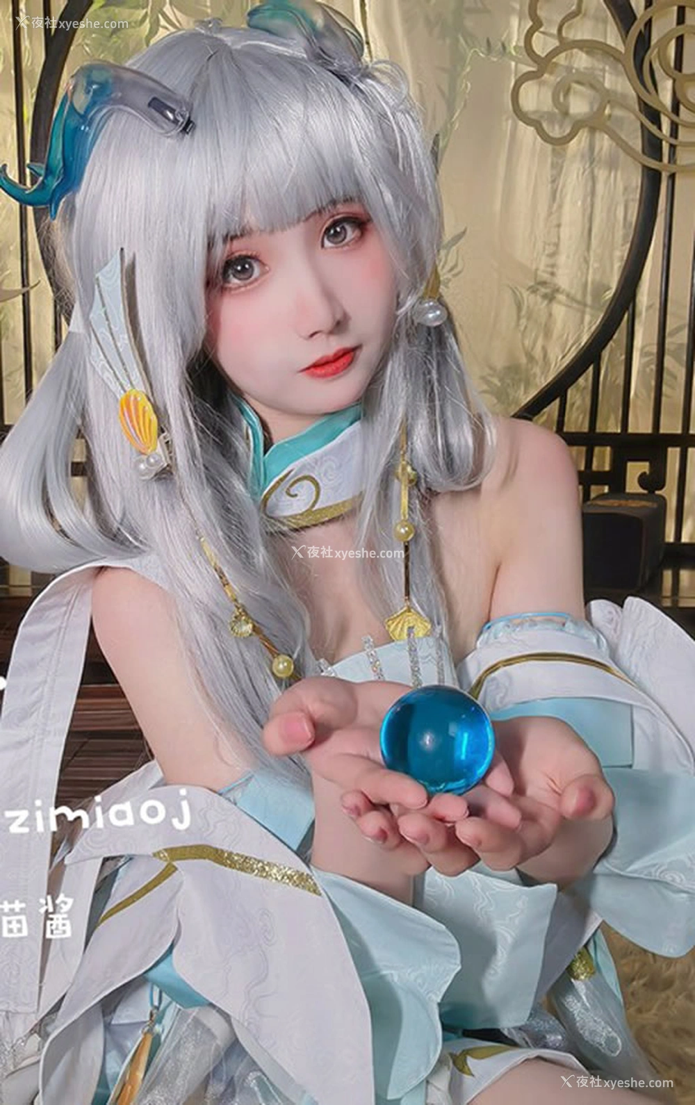1P - 福利姬橙子喵酱西施 桃金娘无圣光图集