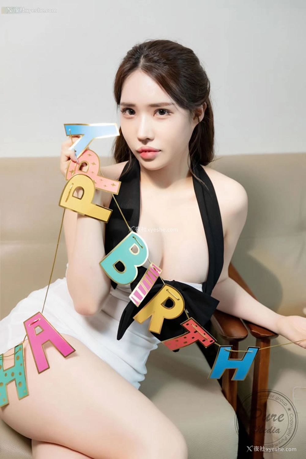 1P - 妩媚美女hani生日会换装无圣光福利图