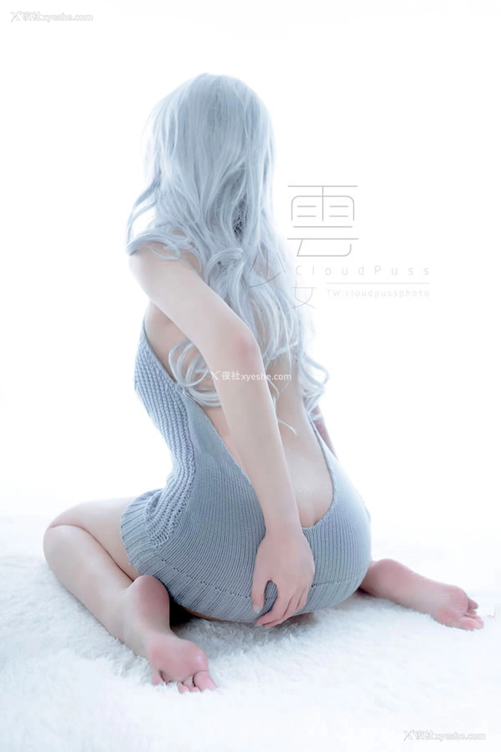 1P - 新晋网红雲少女 – 纯.PU无圣光图集