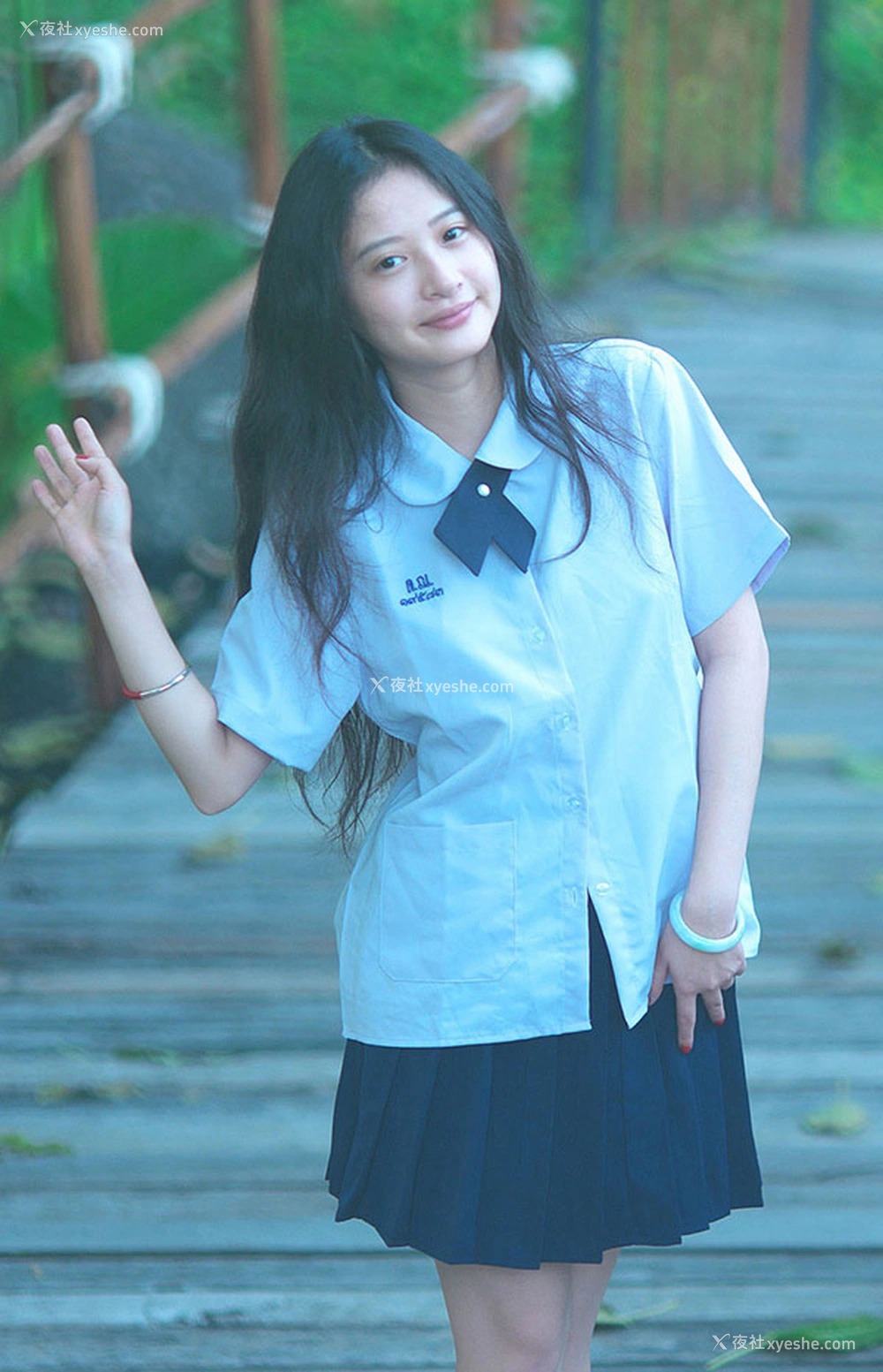 1P - 希威社美女茂木希子普吉岛制服尺度旅拍