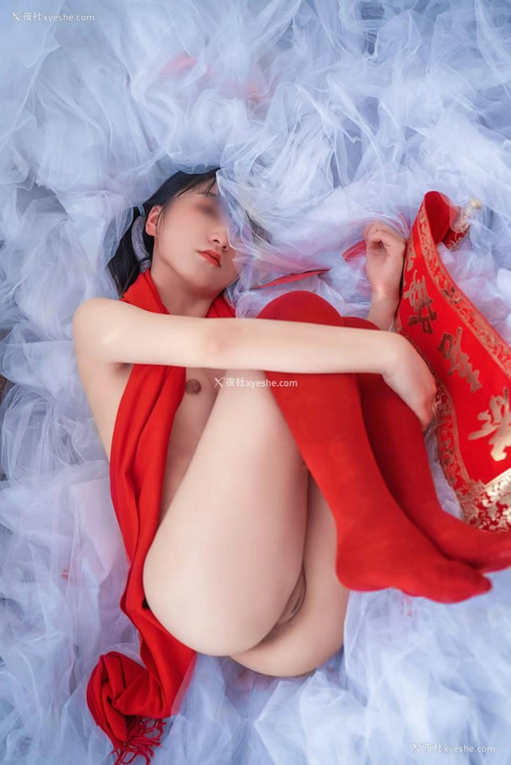 1P - 网红少女杪夏–恭贺新禧的无垢玉女无圣光套图