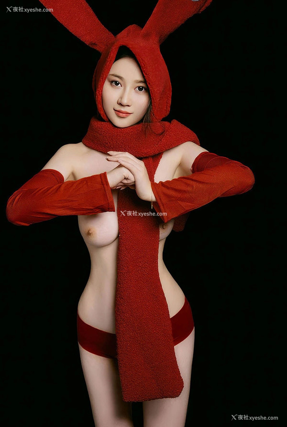 1P - 极品女神年年 拜年兔无圣光美图