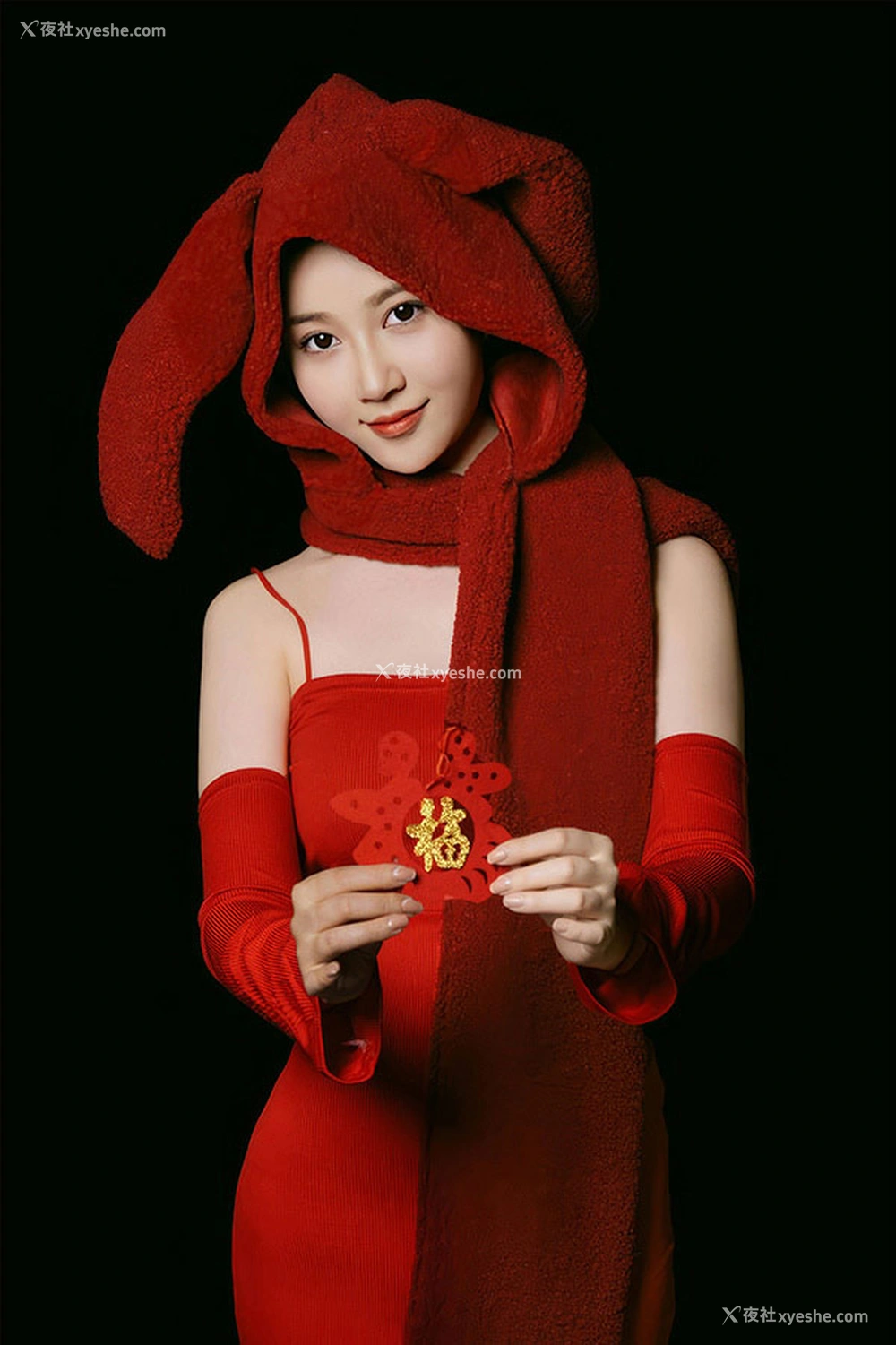 1P - 极品女神年年 拜年兔无圣光美图