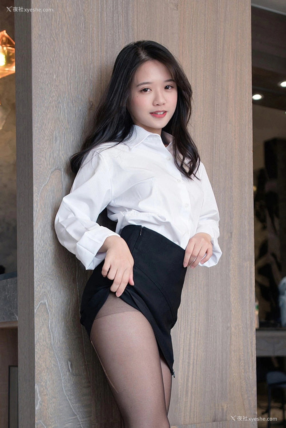 1P - 楚楚动人妹子加加喵的绳缚助理调教面试