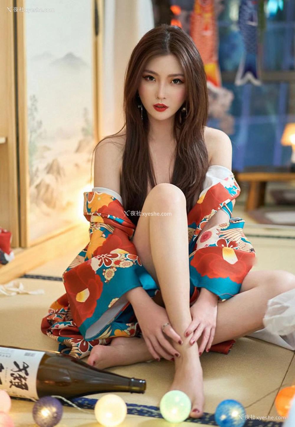 1P - 知名模特儿ALLLEN艾琳私拍无圣光图集2